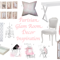 Parisian Glam Room Decor Inspiration